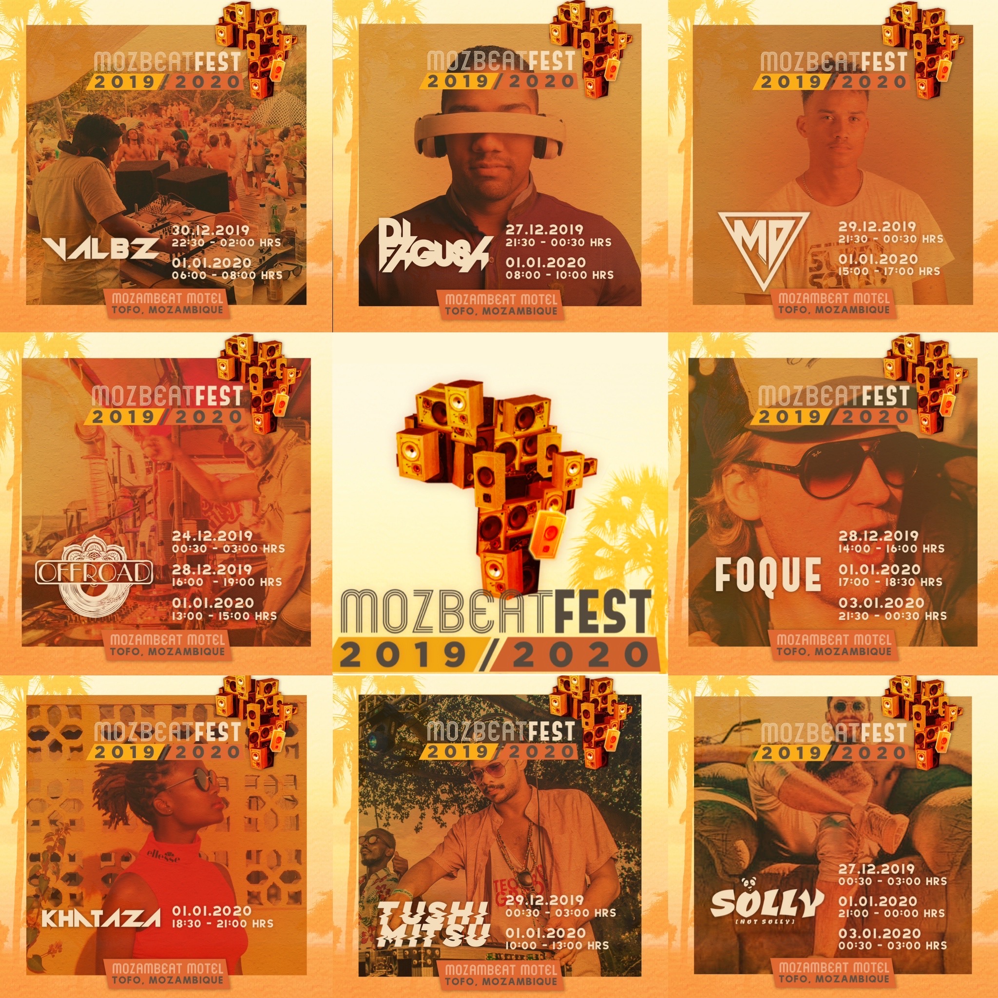 promotion of 2019 2020 mozbeat fest