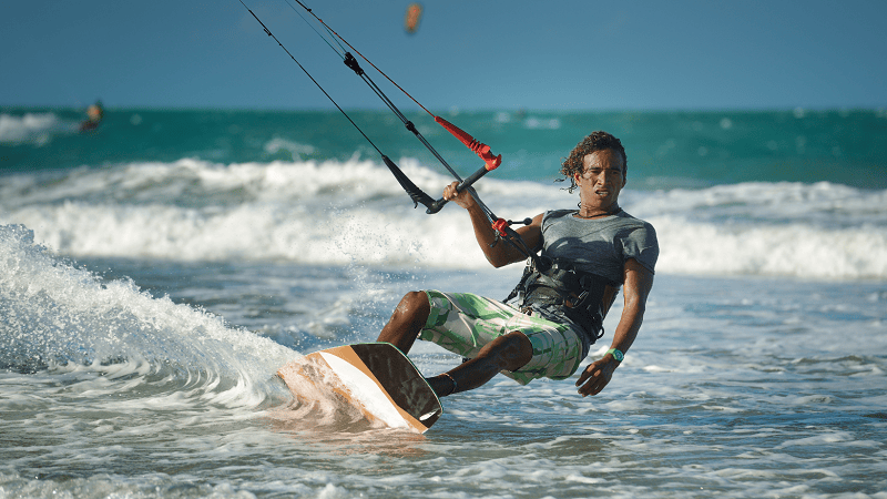 Kitesurfing is one of Tofo's adventure sport opportunities